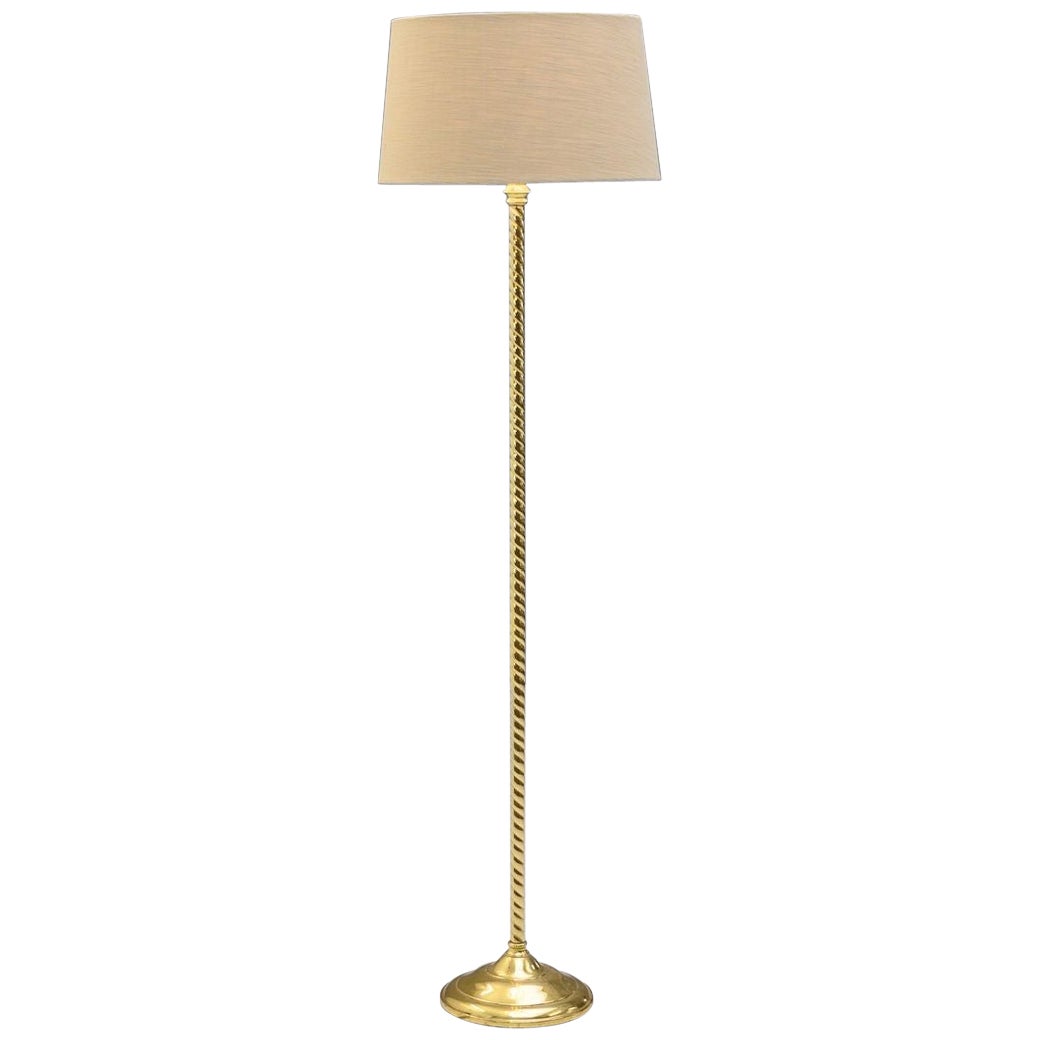 Lampadaire en laiton