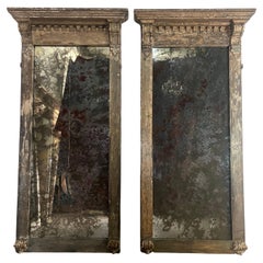 Pair of Classical Style Architectural Mirrors