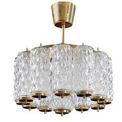 Scandinavian Pendant in Orrefors Style