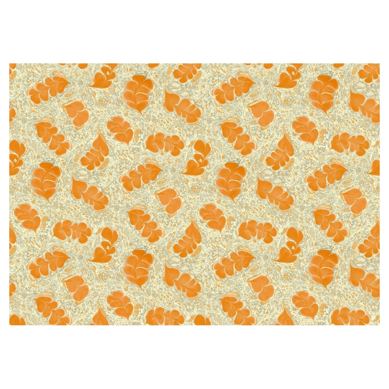 Carta da parati Rupert Bevan Orange Matilda Oak