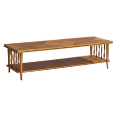 T.H. Robsjohn-Gibbings, table basse, Wood Wood, États-Unis, années 1950