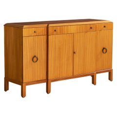 Edward Wormley, Cabinet, Mahogany, Brass, USA, 1950s