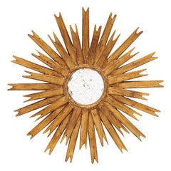 Vintage Spanish Sunburst Mirror