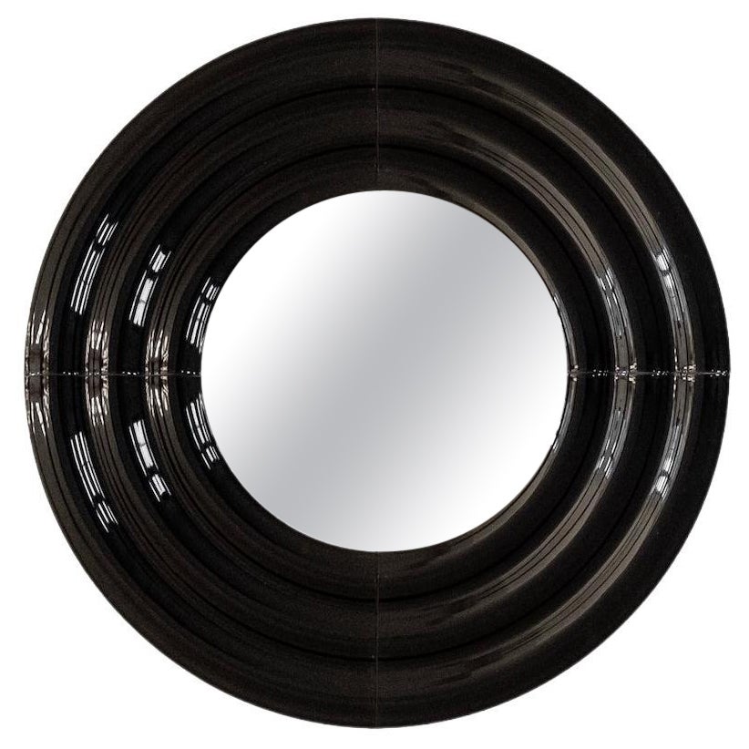 Contemporary Keramik-Spiegel 'ELO 1' von Pani Jurek, 60 Schwarz im Angebot