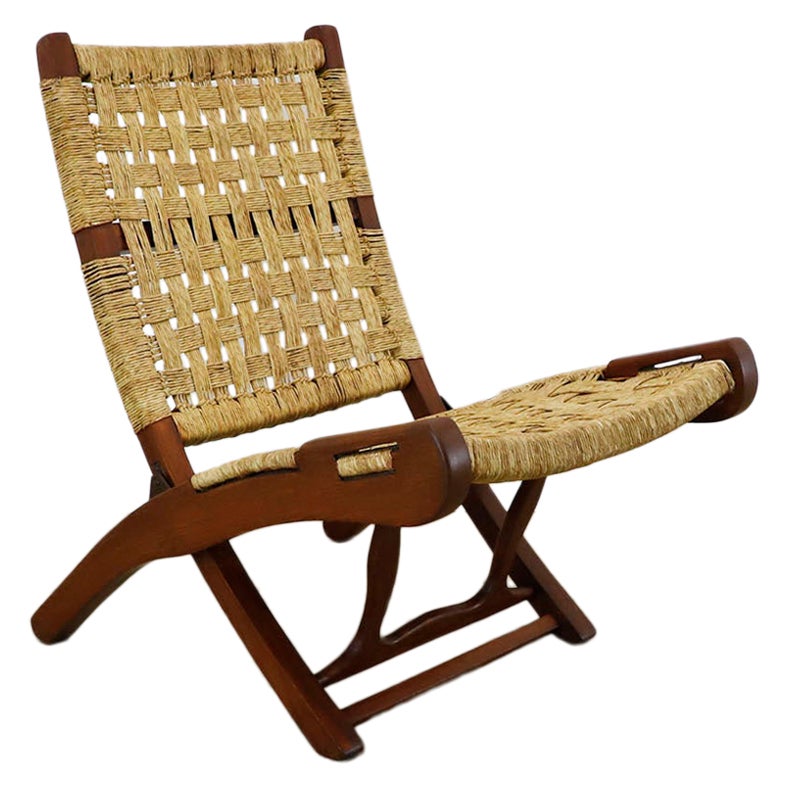 Mexican Folding Chair by Muebles Toluca For Sale