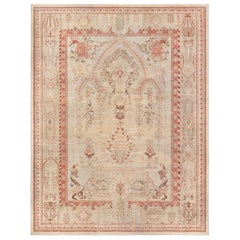 Doris Leslie Blau Early 20th Century Turkish Oushak Handmade Wool Rug