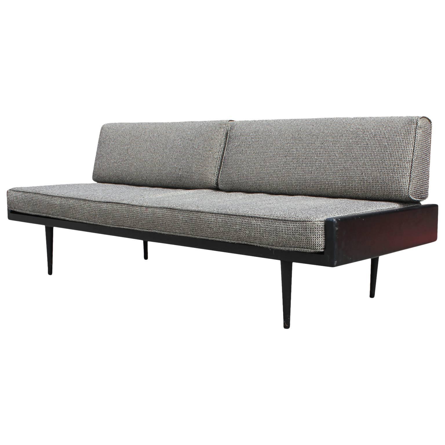Sleek Armless Danish Style Sofa or Daybed