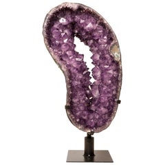 Exclusive Amethyst Geode Portal with a Rare Crown Druzy Formation, Super Rare