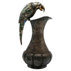Jarra mexicana de malaquita de Los Castillo