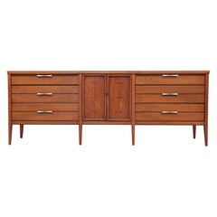 Mid-Century Modern Walnut Dresser by Lane