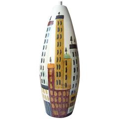 Bitossi, Cityscape Ceramic Table Lamp 10