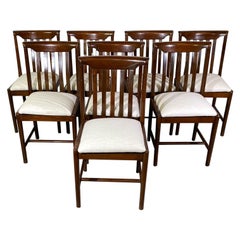 Mid-Century Dining Chairs Set of 8