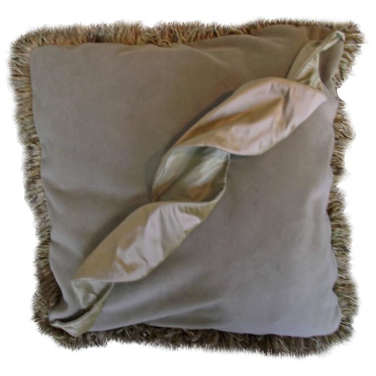 Throw Pillow / Unusual "Squiggle" Pillow For Sale at 1stdibs