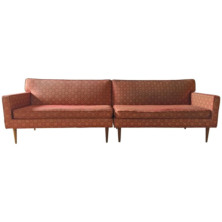 Vintage MidCentury Sectional Sofa attributed to Paul McCobb at 1stdibs
