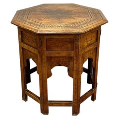 Early 20th Century Folding Hoshiarpur Table