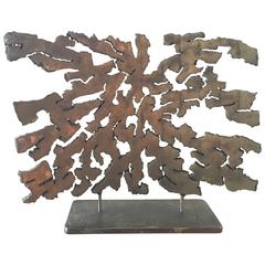 Unique Brutalist Sculpture by Rico, France, 1970s 1