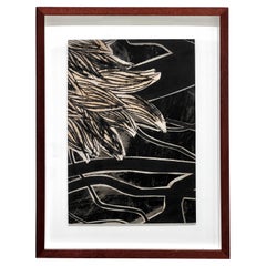 Quadro ad olio su tavola incorniciato di Sara Skaaning