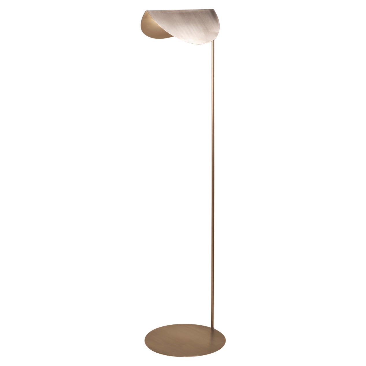 Stainless Steel Floor Lamp 1 by Georgiev Zabeta