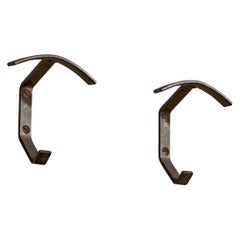 Italian Designer, Coat Hangers, Iron, Italy, 1940s
