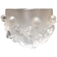 Lalique Cherub Bowl