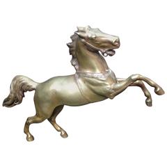 Antique Bronze Horse by Henri Kiesewalter