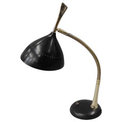 Gerald Thurston for Lightolier Gooseneck Desk Lamp