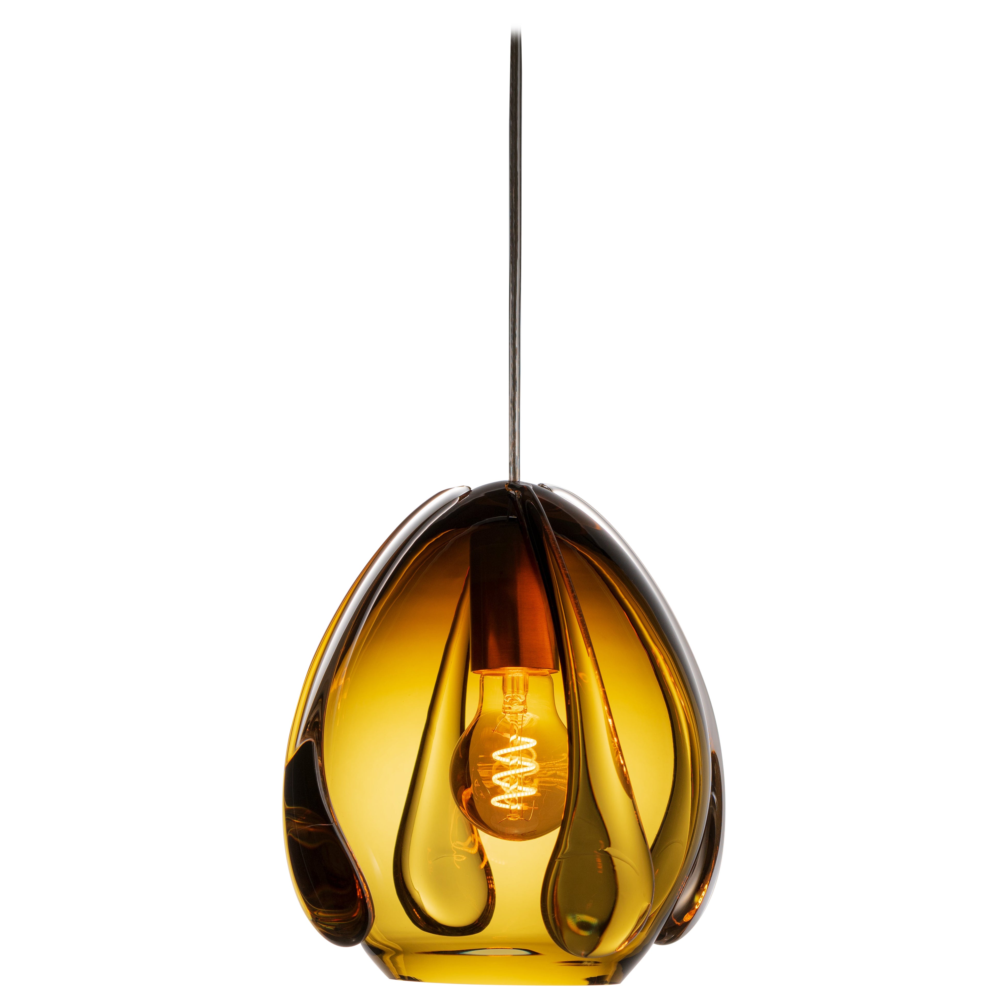 Lampada a sospensione Amber M di Georgiev Zabeta