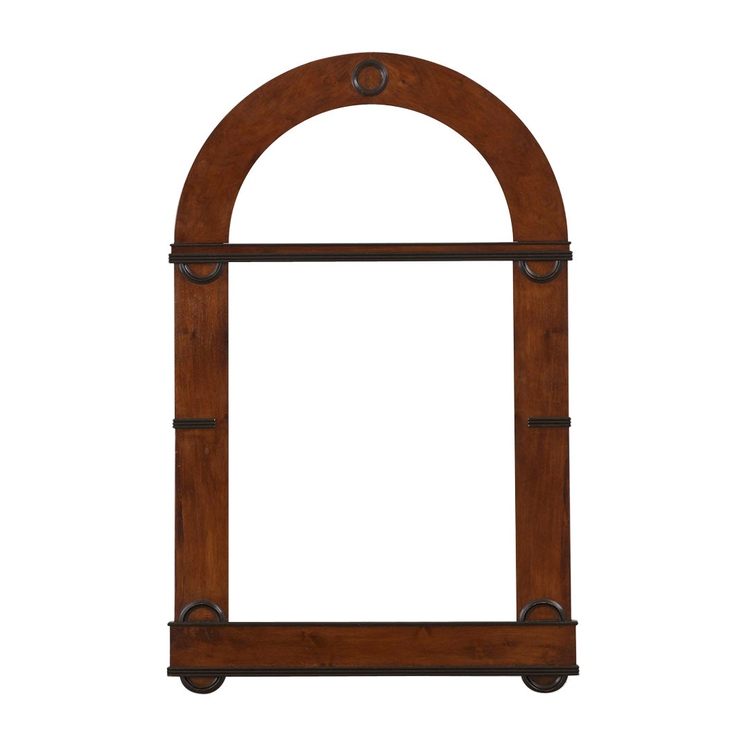 Large Italian Biedermeier arched frame, 1830s