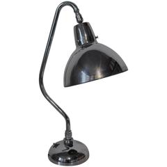 Industrial Styled Chrome Desk Lamp 3