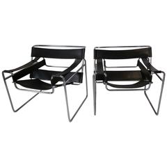 Marcel Breuer Styled Wassily Chairs