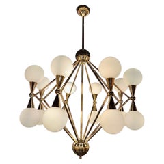 Italian Murano Atom Chandelier