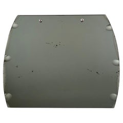 Green Murano Shield Mirror