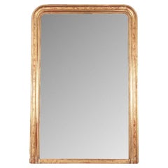 Large French Gilt Dressing Mirror, Circa 1840