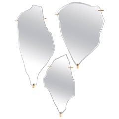 "Archipelago" Set of Three Mirrors Designed by Fredrikson Stallard for Driade