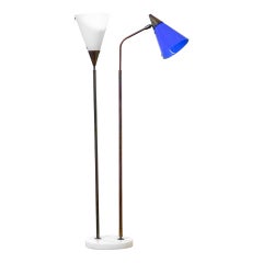 20e siècle, Giuseppe Ostuni for Oluce Floor Lamp