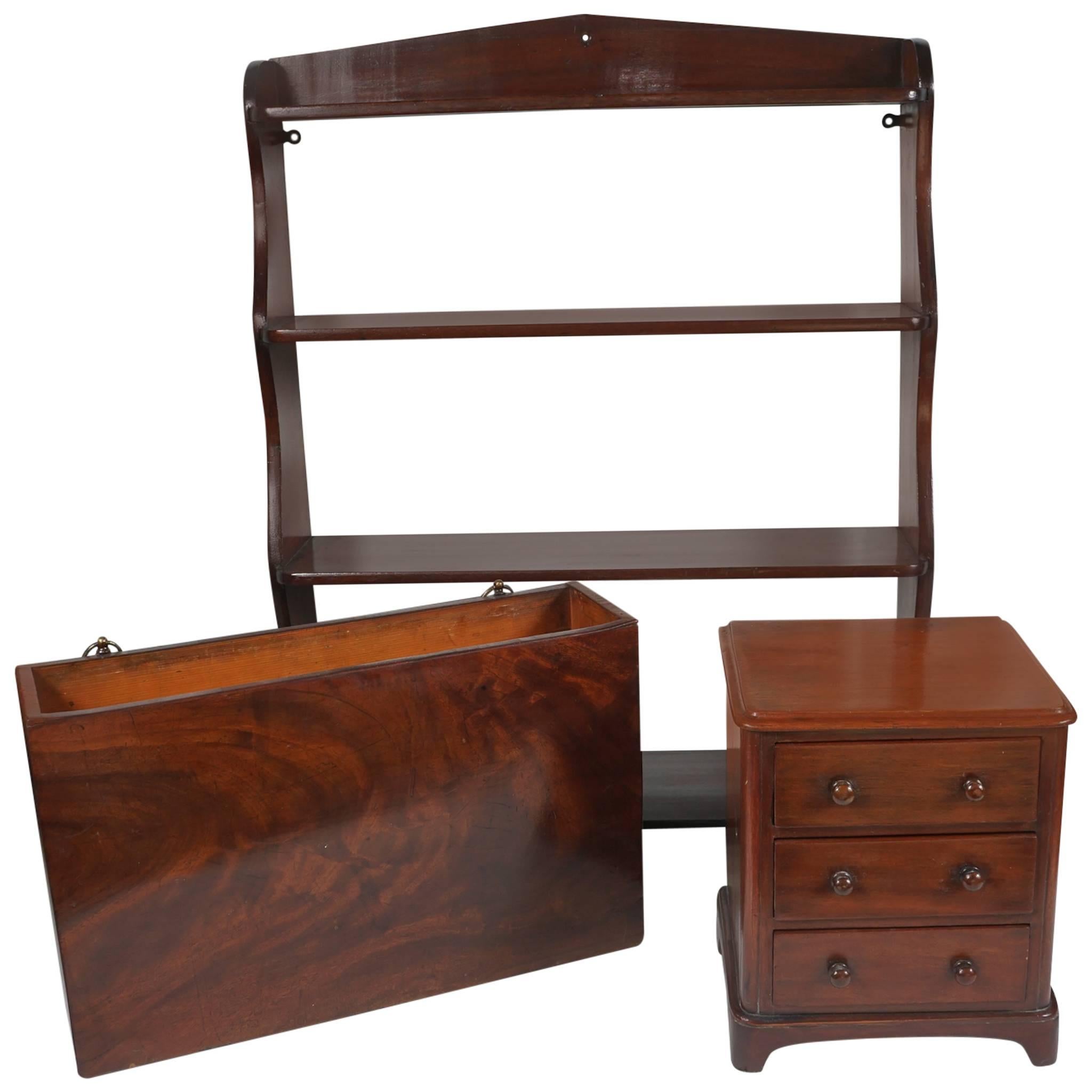 Collection of Regency Mahogany Items from the Estate of Paul & Bunny Mellon