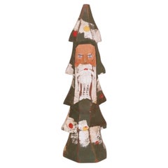 Árbol de Navidad alemán Santa