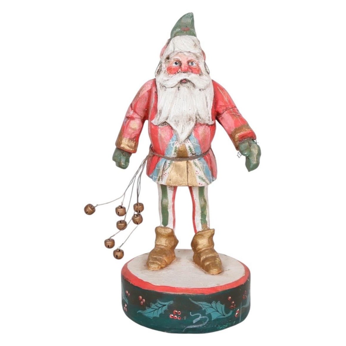 1988 House of Hatten Wooden Santa Elf