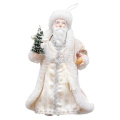 1986 Kurt Adler Santa's World Christmas Ornament in Original Box (ornement de Noël du monde du Père Noël de Kurt Adler dans sa boîte d'origine)