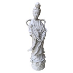 Blanc De Chine Figura de porcelana chinesca de Quanyin