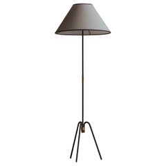 Manner Of Adnet - Wrought Iron Tripod Lamp