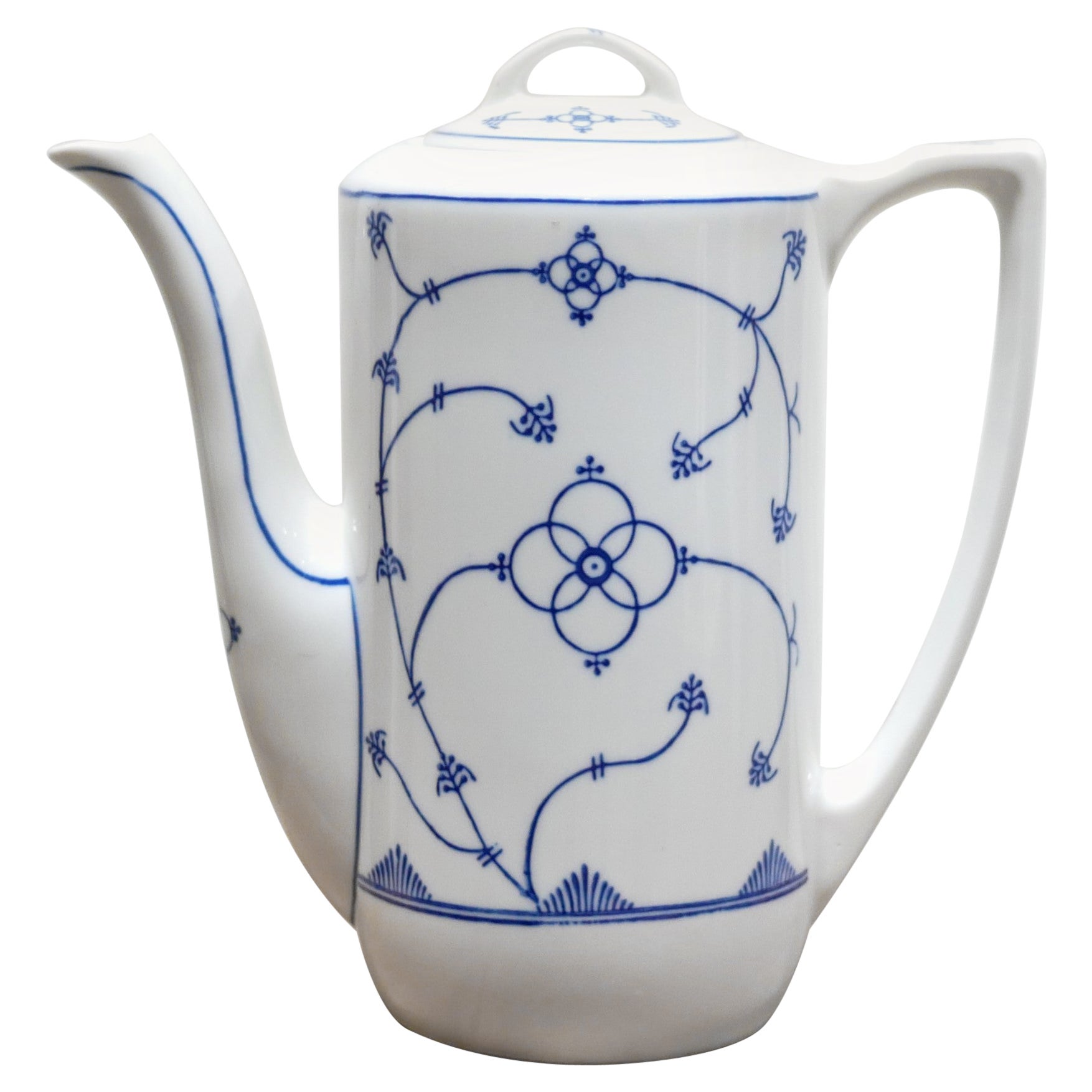 Cafetera de porcelana vintage fabricada por Jäger Eisenberg, Alemania en venta
