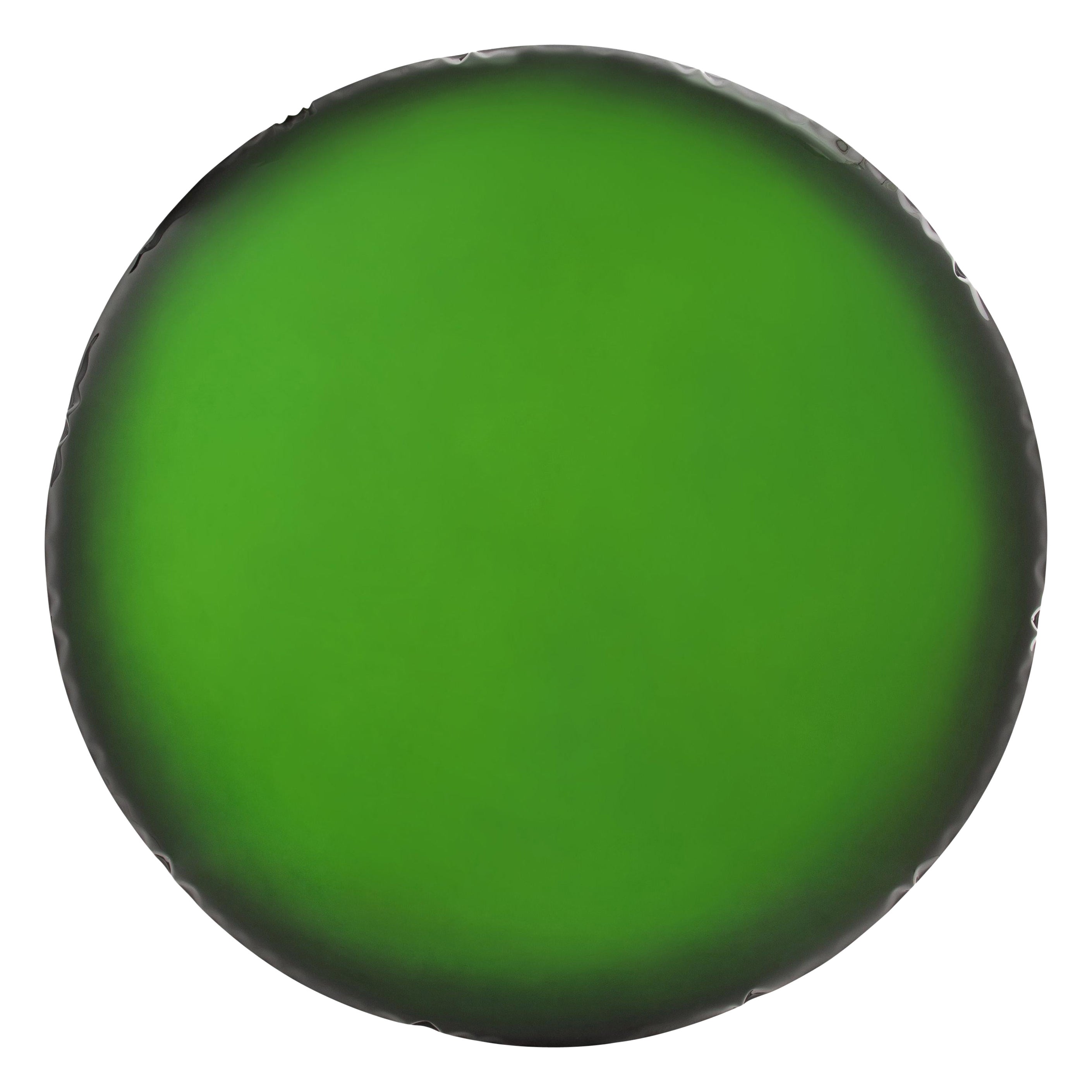 Contemporary Mirror 'Oko 62', Jade Green, by Zieta For Sale
