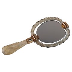 Stunning Art Deco Style Murano Glass Table Mirror