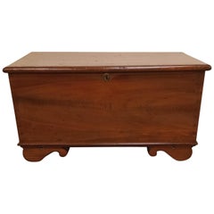 Pecho de manta antiguo Cira 1800's w Till