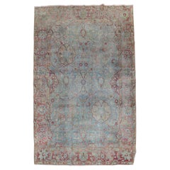 Zabihi Collection Antique Persian Yazd Carpet
