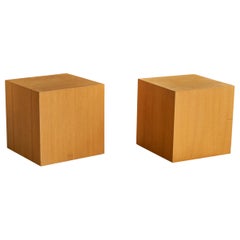 Beistelltische von Paul Mayen Attribution, Holz, USA, 1970er Jahre