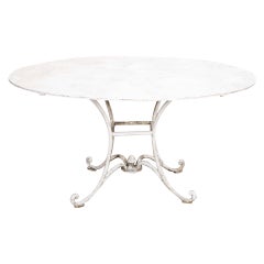 Table de jardin française du 19e siècle