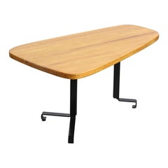 Free form table by Charlotte Perriand, Les Arcs circa 1986
