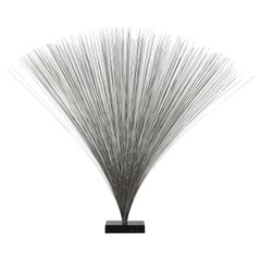 Mid Century Modern Wire Spray Table Sculpture style of Harry Bertoia 1970s